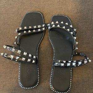 Studded Sandals